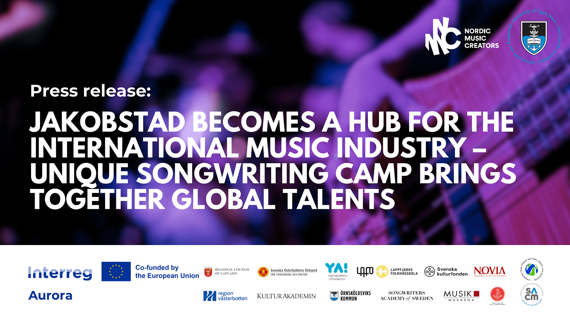 Global Talents Gather in Jakobstad